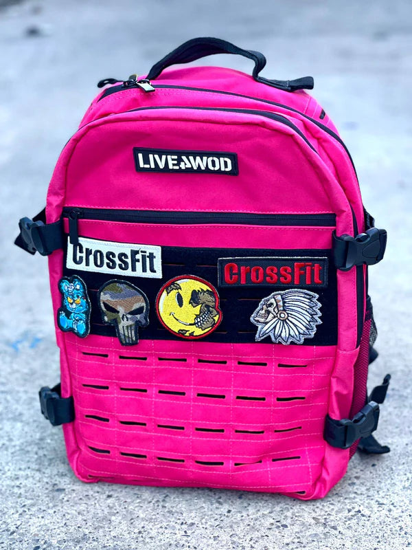 Morral Tactico LIVE4WOD 4.0 FUCSIA