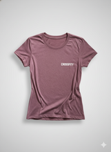 Cargar imagen en el visor de la galería, Camiseta Crossfity Basica horma de dama Algodon (NO TIENE CAMBIO)
