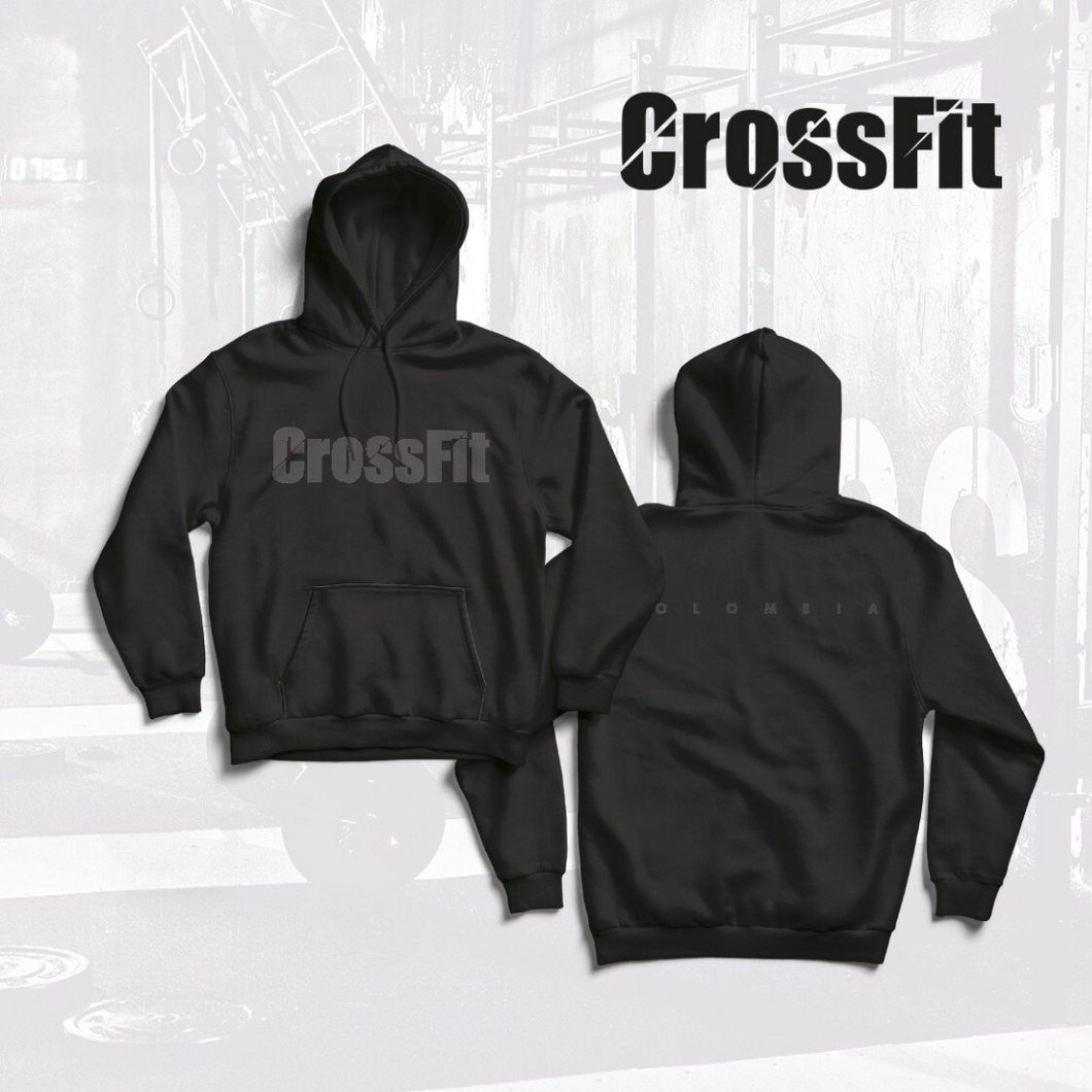 Hoodie Crossfit (Buso) NEGRO