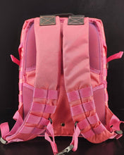Cargar imagen en el visor de la galería, LEADER BAG 30 LTS BLACK ROSADO (PARCHES NO INCLUIDOS)
