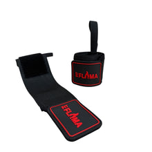 Cargar imagen en el visor de la galería, MUÑEQUERAS ELASTICAS FITFLAMA PRO ROJA
