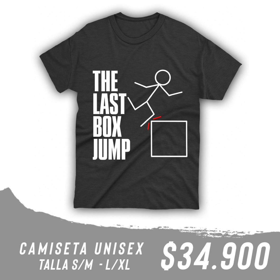 Camiseta  Box Jump (Algodon + Poliester) Gris Oscuro