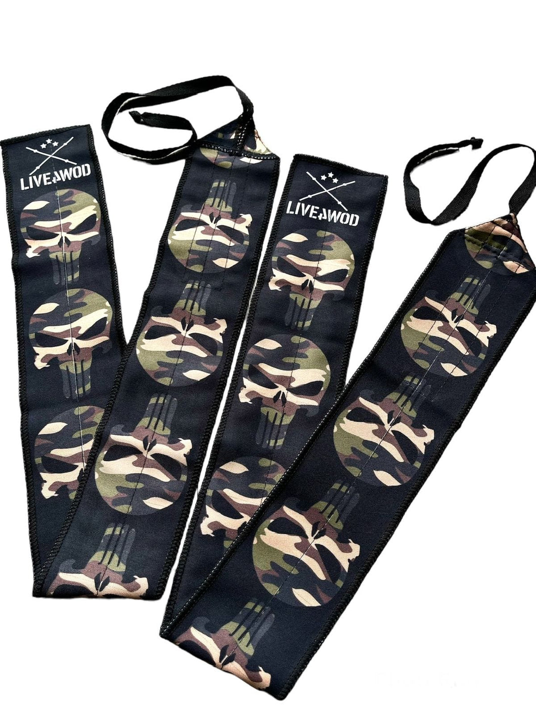 Muñequeras fijas Live4wod Camuflaje