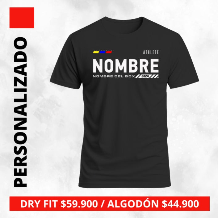 CAMISETA PERSONALIZADA CABALLERO