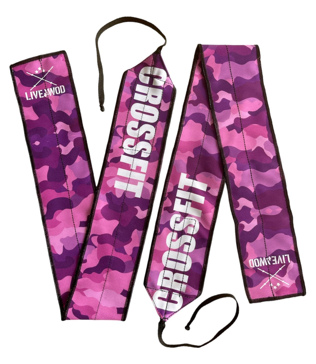 MUÑEQUERAS FIJAS - LIVE4WOD CAMO PINK