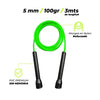 Lazo de Salto 5mm PVC Premium Verde Neon