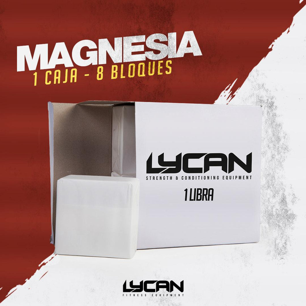 Caja de magnesio  LYCAN x8 BARRAS