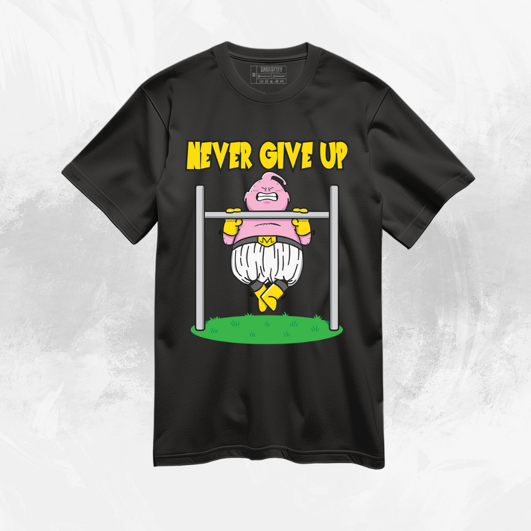 Camiseta Majin Boo (Algodon + Poliester) Negro