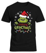Cargar imagen en el visor de la galería, Camiseta Unisex &quot;Merry Grinchmas&quot; - Edición Especial Navidad - Algodón
