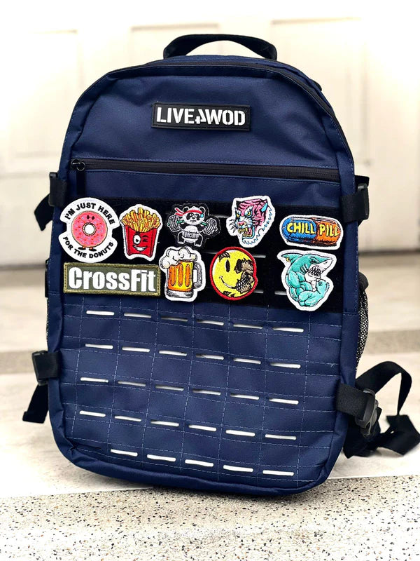 Morral Tactico LIVE4WOD 4.0 AZUL OSCURO