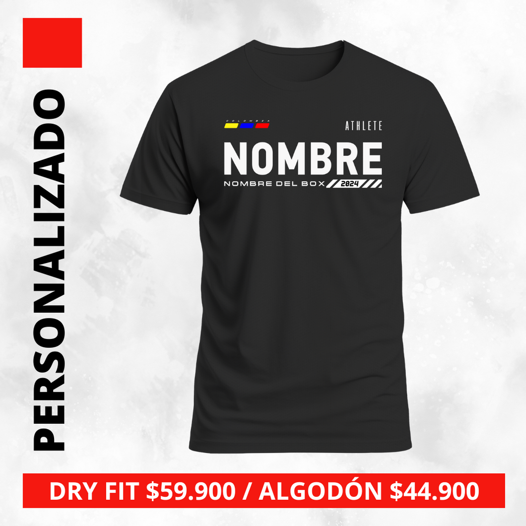 CAMISETA PERSONALIZADA CABALLERO