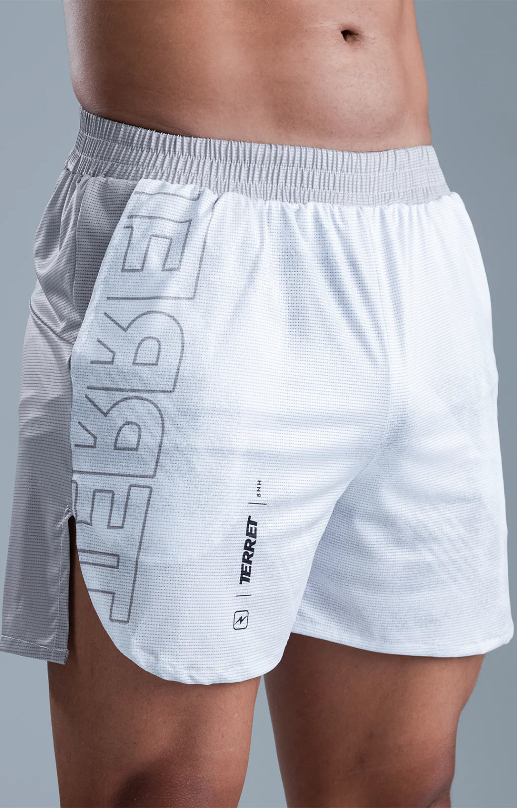 PANTALONETA RUNNING VIVE MARFIL MAN