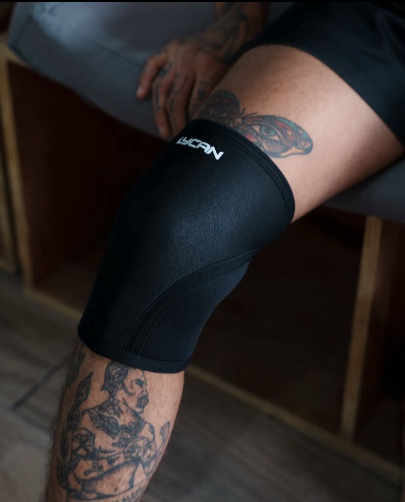 RODILLERAS LYCAN NEOPRENO 7MM NEGRO