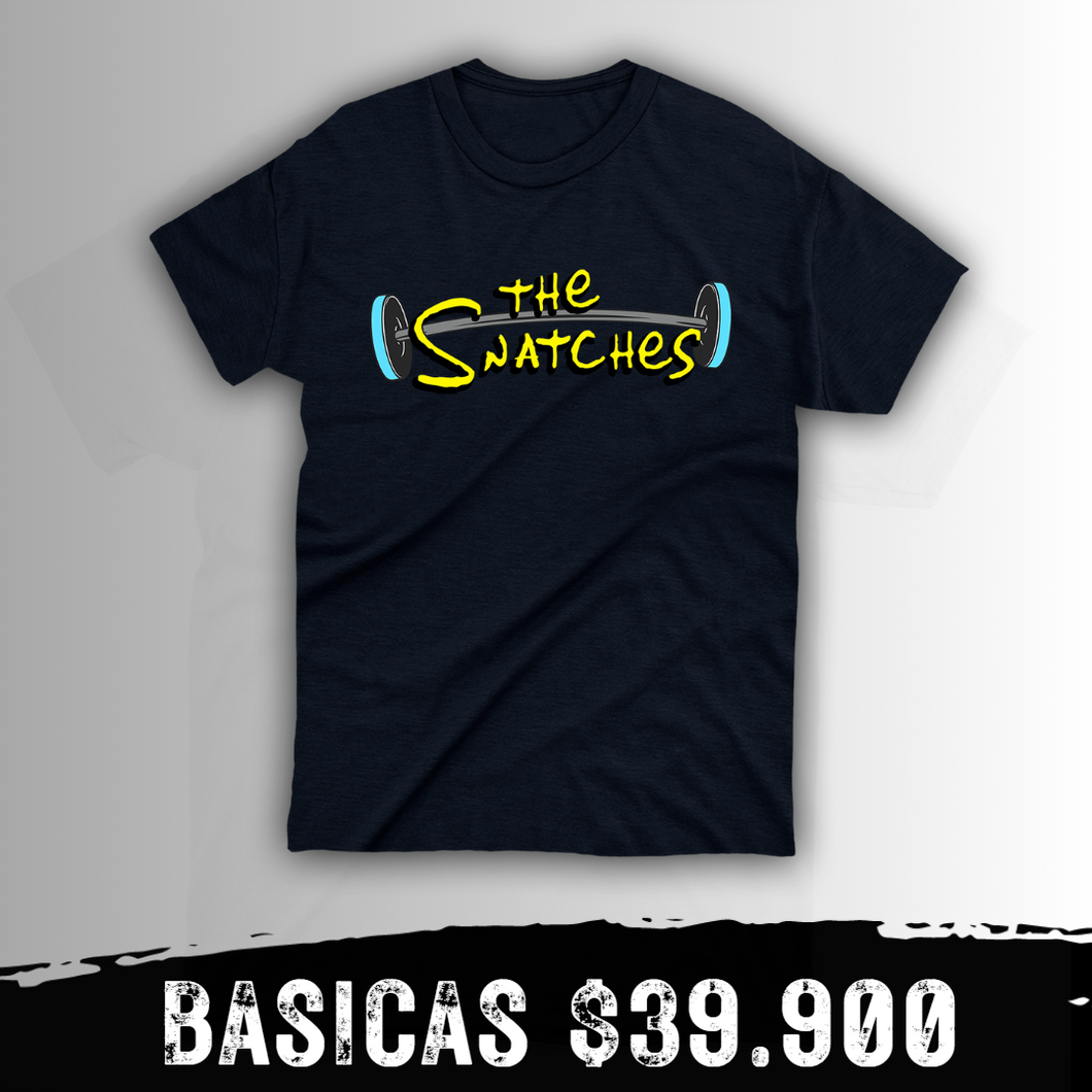 Camiseta  The Snatches (Algodon + Poliester) Negro