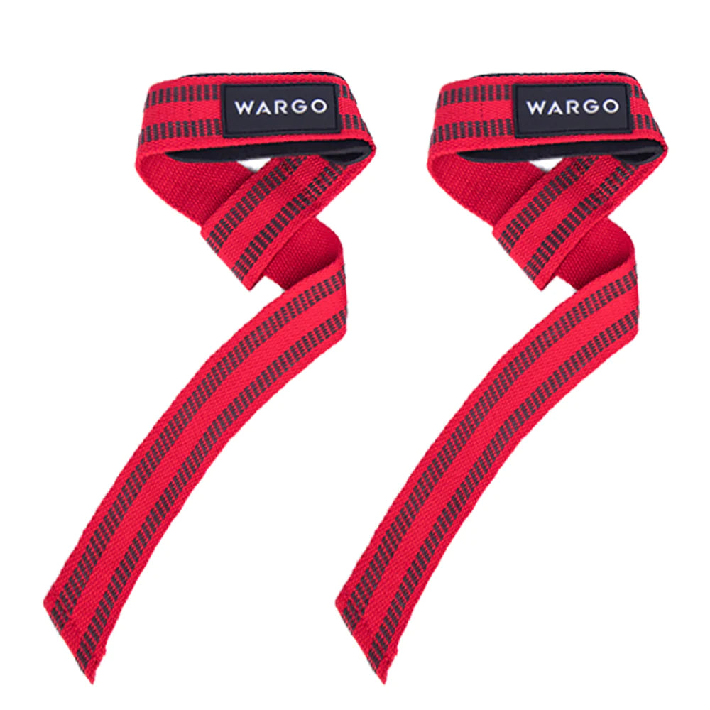 Wargo Lifting Straps Rojos