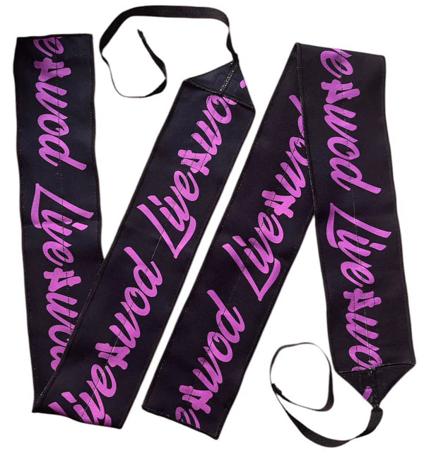MUÑEQUERAS FIJAS - LIVE4WOD MORADO