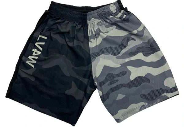 PANTALONETA RESORTE CAMUFLADO CLARO / OSCURO