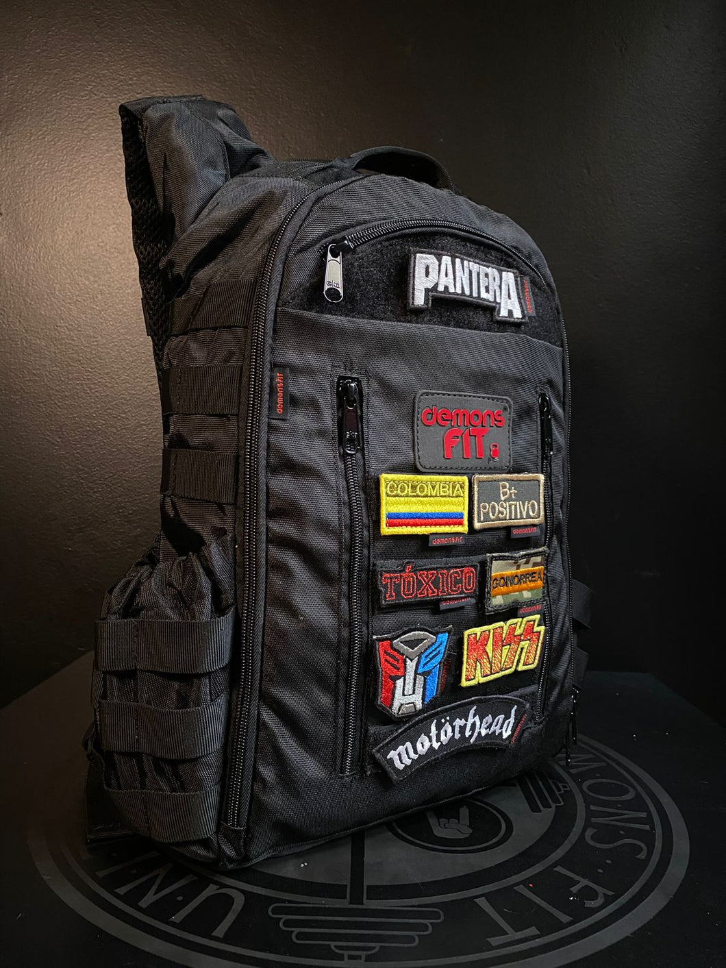 MORRAL MONKEY BAG 10 LTS NEGRO (NO INCLUYE PARCHES)