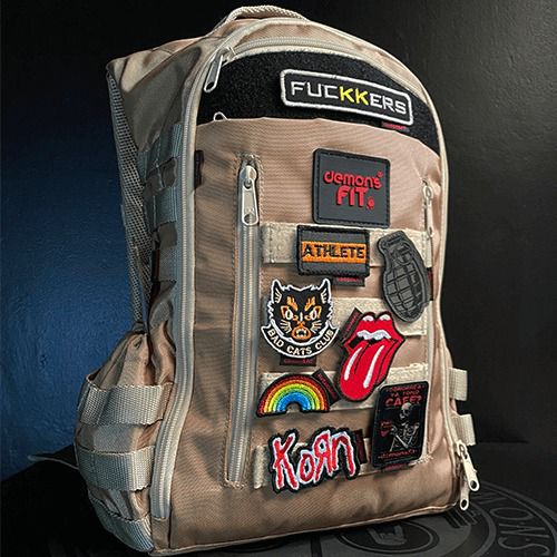 MORRAL MONKEY BAG 10 LTS TIERRA (NO INCLUYE PARCHES)