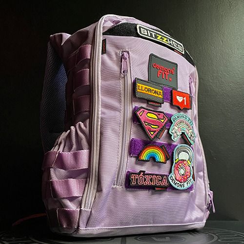 MORRAL MONKEY BAG 10 LTS LILA (NO INCLUYE PARCHES)