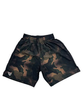 Cargar imagen en el visor de la galería, PANTALONETA RESORTE CAMO CAFÉ
