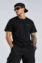Cargar imagen en el visor de la galería, Camiseta Goku- Negro/Azul Tela Fria
