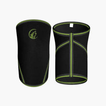 Cargar imagen en el visor de la galería, Rodilleras Wargo 7 mm Knee Sleeves NEGRO/VERDE
