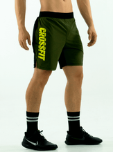 Cargar imagen en el visor de la galería, Pantaloneta No Rules Crossfit Verde Militar 3.0
