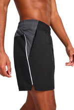 Cargar imagen en el visor de la galería, Pantaloneta Reebok  Training 7"  para Hombre Negro/gris
