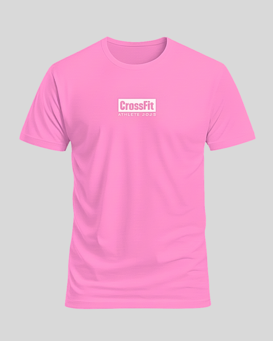 Camiseta Crossfit Athlete 2025 Rosa