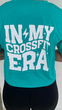 Cargar imagen en el visor de la galería, CROP TOP CROSSFIT ERA (ALGODON POLIESTER) VERDE MENTA
