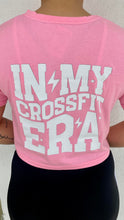 Cargar imagen en el visor de la galería, CROP TOP CROSSFIT ERA (ALGODON POLIESTER) ROSADO
