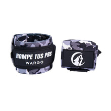 Cargar imagen en el visor de la galería, Muñequeras Elasticas Wargo (Grey Camo)
