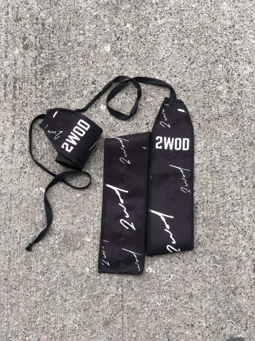 Muñequeras 2WOD Black