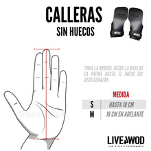 Cargar imagen en el visor de la galería, CALLERAS FIBRA DE CARBONO SIN HUECOS LIVE4WOD NEGRO
