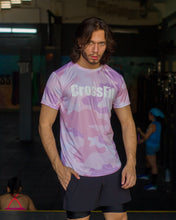 Cargar imagen en el visor de la galería, Camiseta Crossfit Camo Rosa (Dry Fit 2.0)
