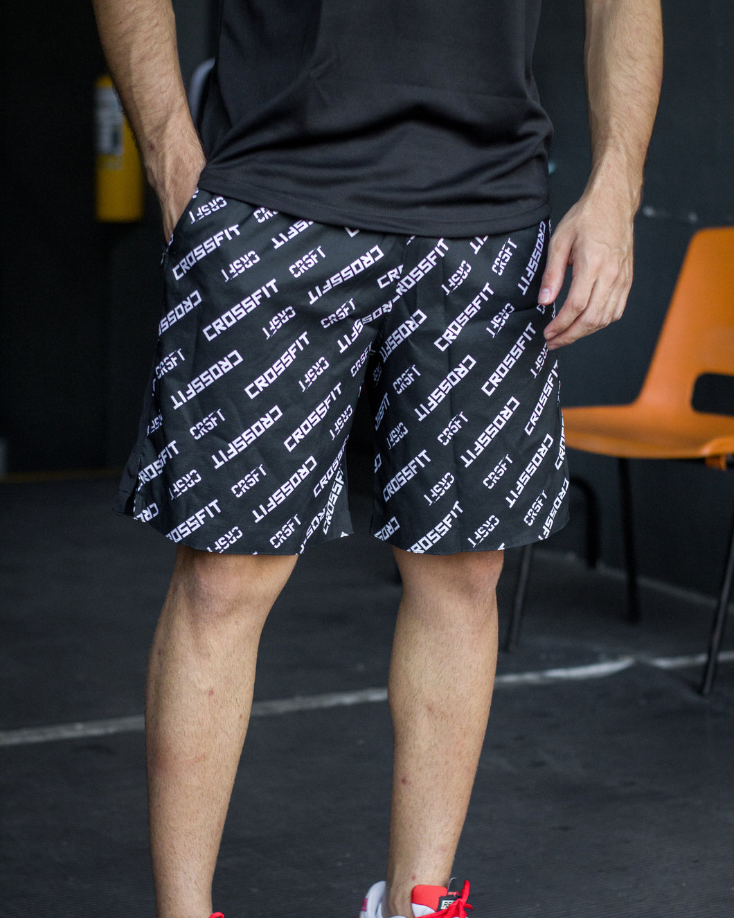 Pantaloneta CrossfitCrft Negro