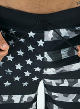 Cargar imagen en el visor de la galería, Pantaloneta No Rules Bandera EEUU Black Edition
