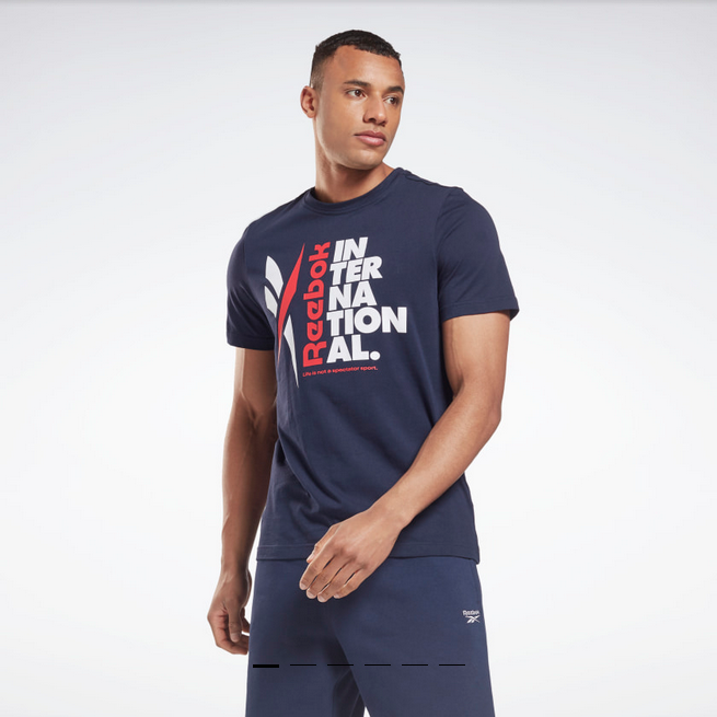 Camiseta reebok 2025