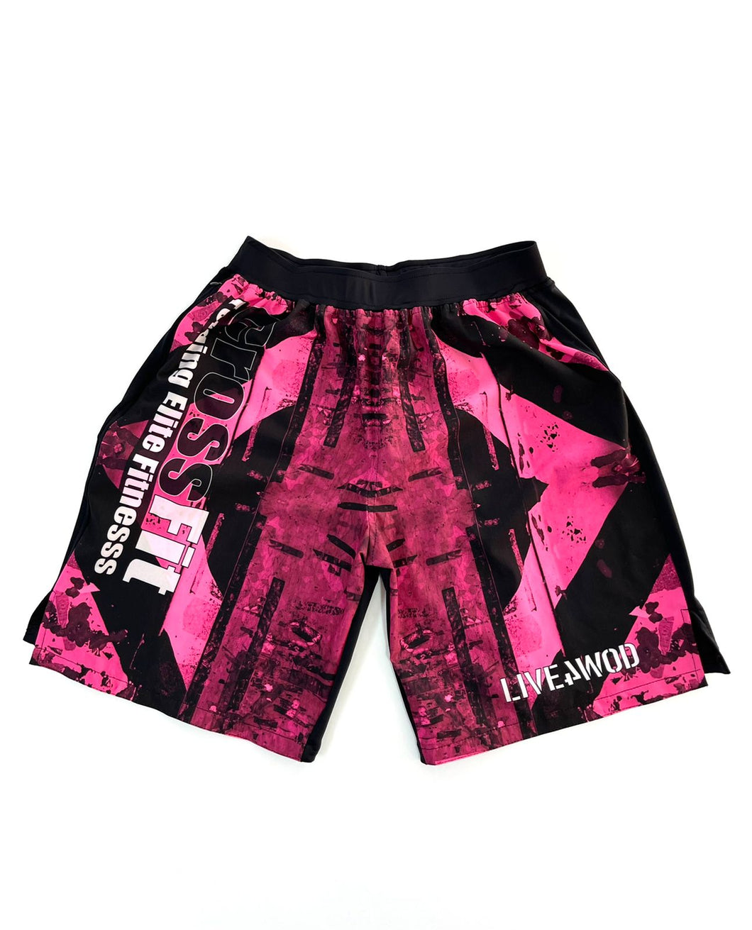 Pantaloneta LIVE4WOD para caballeros CROSSFIT PINK