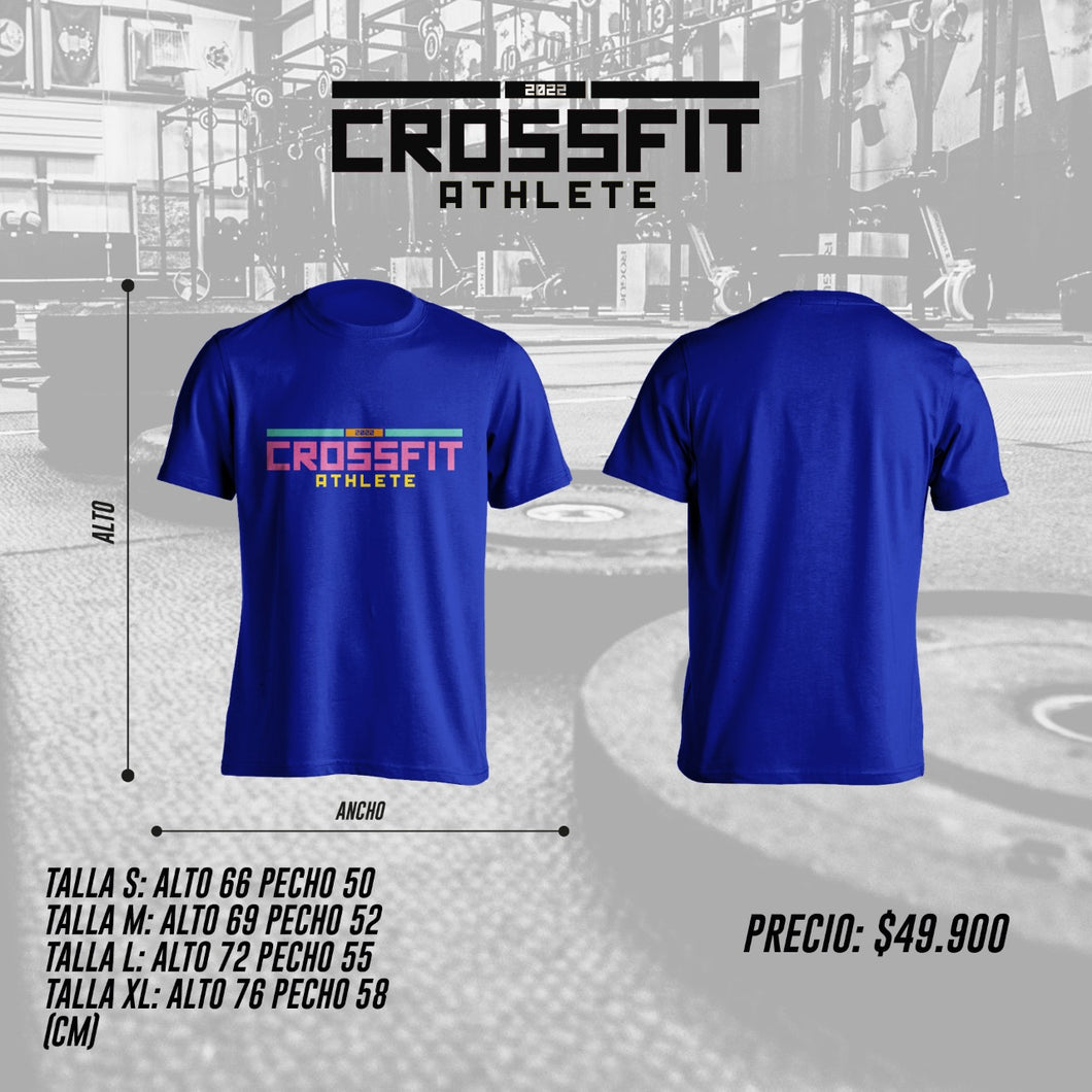 Camiseta Dry Fit  - Athlete Azul 2022