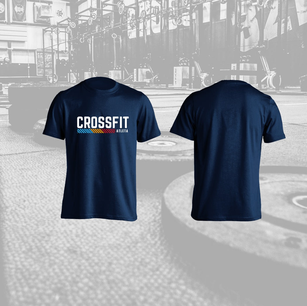 Copia de Camiseta Dry Fit  - CROSSFIT ATLETA AZUL