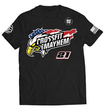 Cargar imagen en el visor de la galería, Camiseta Mayhem Freedom Racing Eagle Black  (Original)
